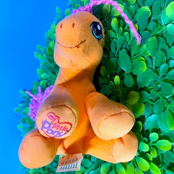 MY LITTLE PONY G3 VINTAGE 2003 SPARKLEWORKS PONY COLLECTIBLE PLUSH 6” SITTING - Picture 2 of 11